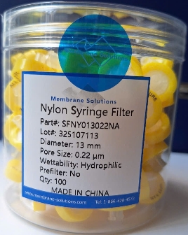 Đầu Lọc Syringe Nylon SuperPure 0.22μm, 12mm (SFNY012022NA)